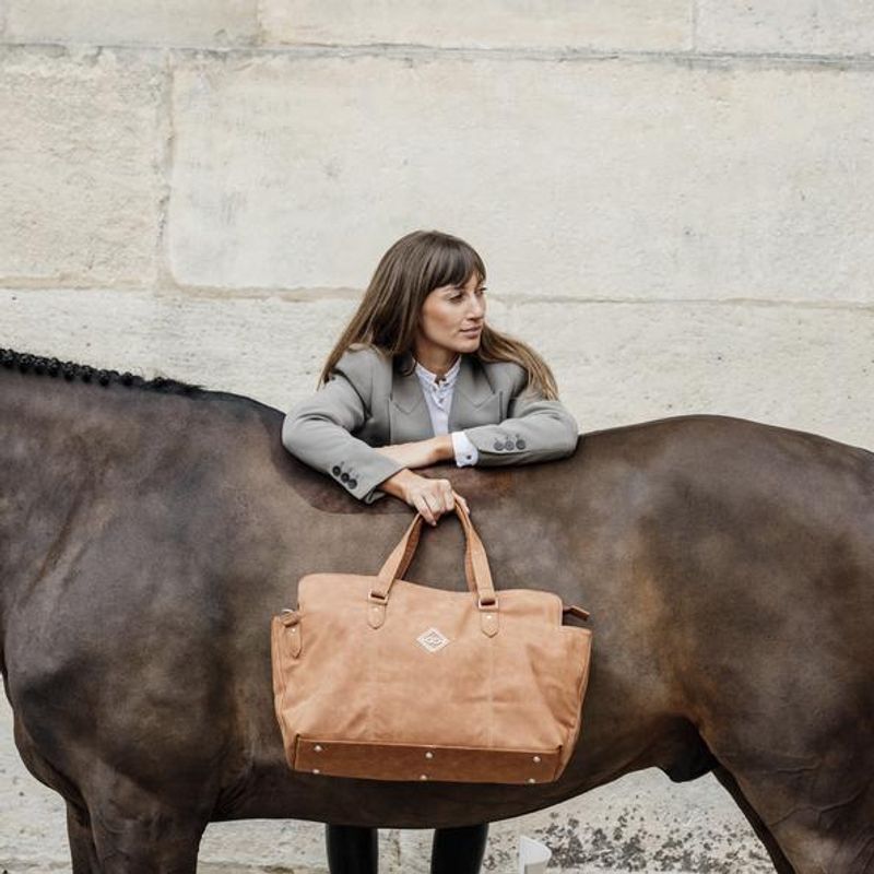 Grooming Deluxe Chestnut Weekend Bag