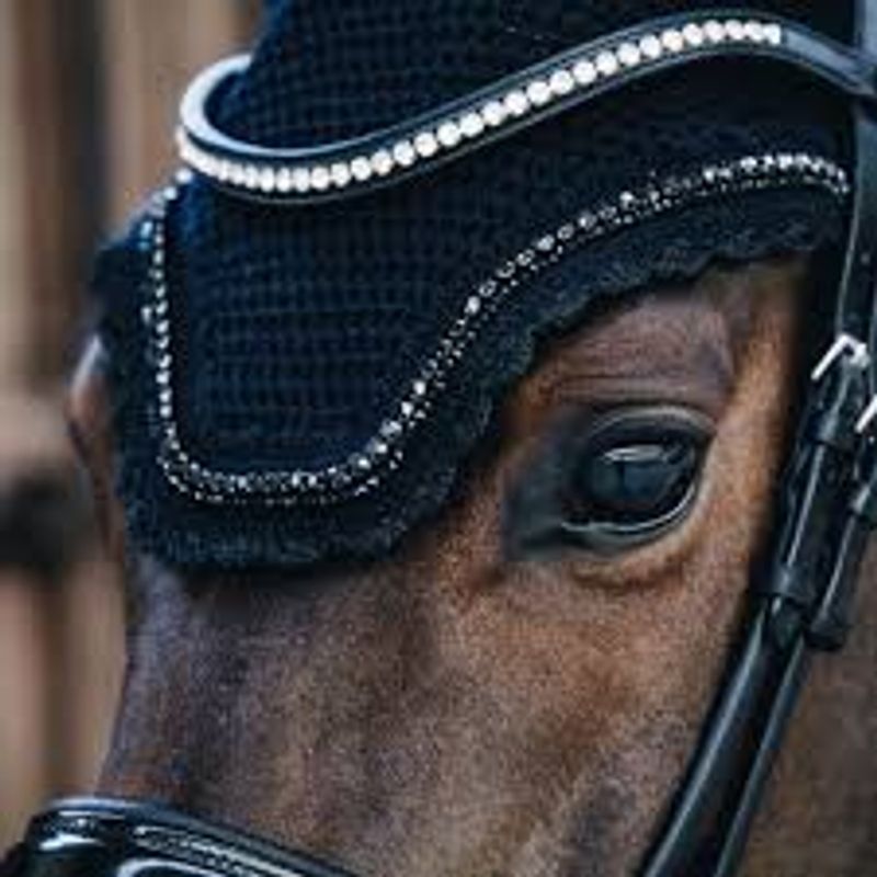 Kentucky Fly veil Wellington Glitter