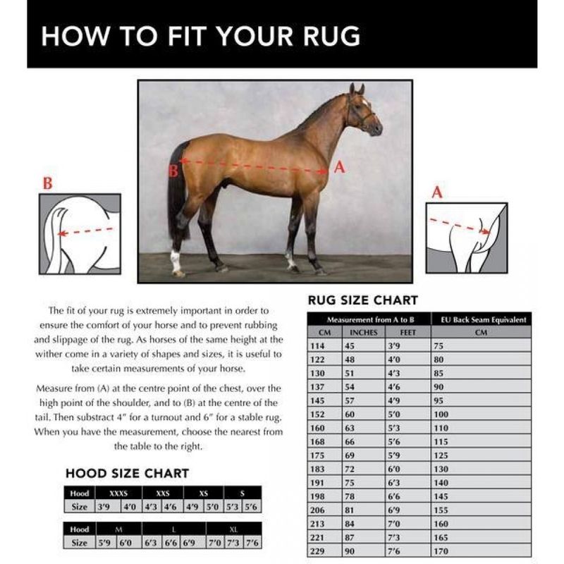 Rambo Original Turnout With Leg Arches 100gr