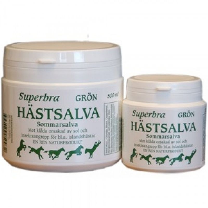 Eclipse Superbra hestesalve GRØNN 500ml 
