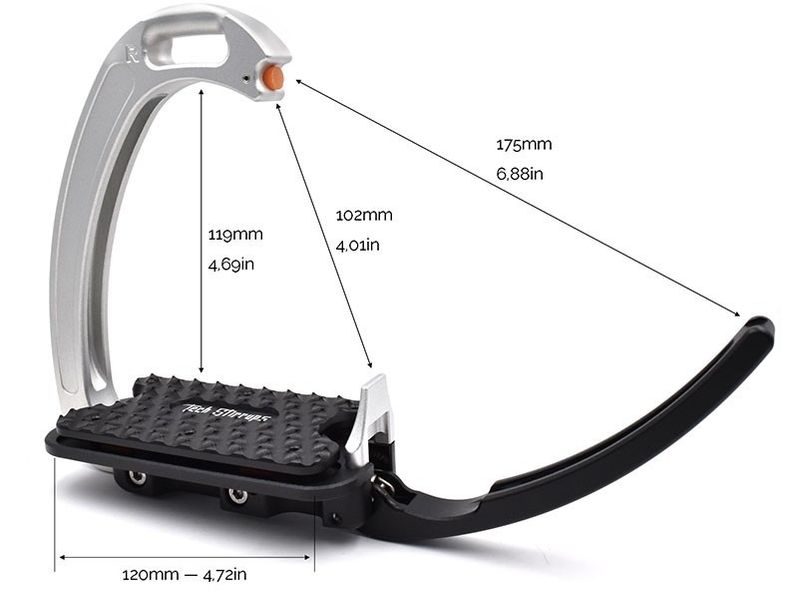 Tech Stirrups Venice EVO Plus Stigbøyle