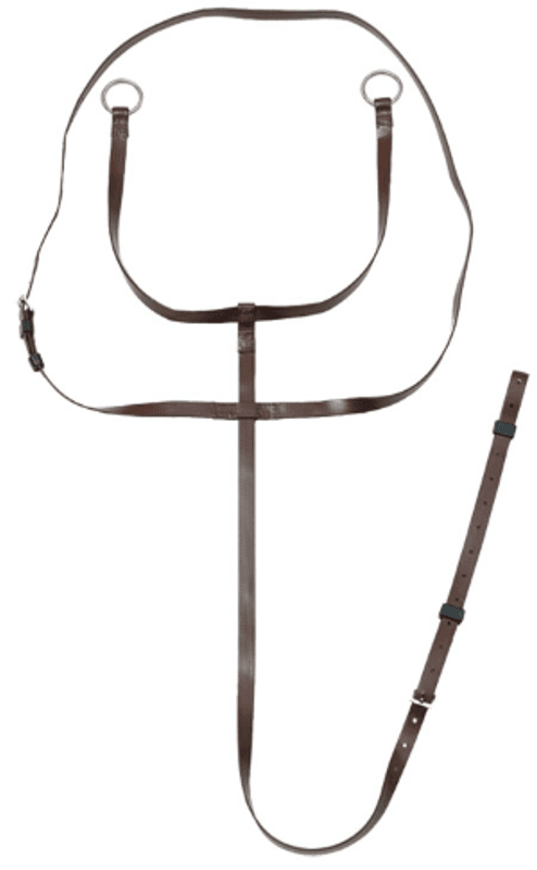 16mm Running Martingale - Black