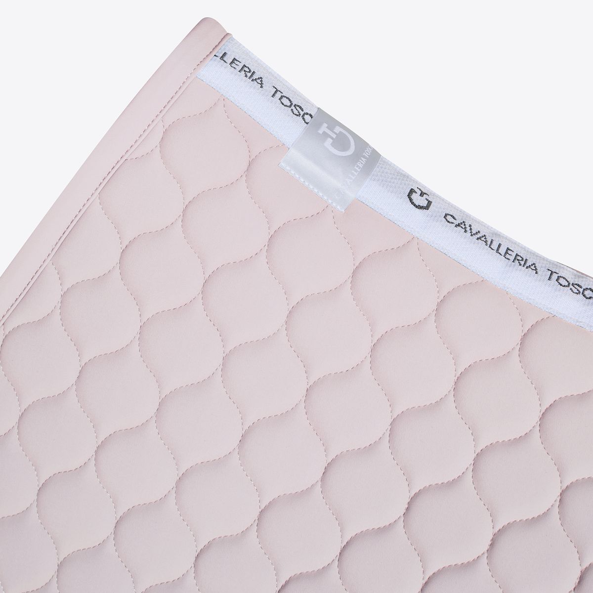 Cavalleria Toscana Jumping Saddle Pad with Circular Quilting - Violet Ice
