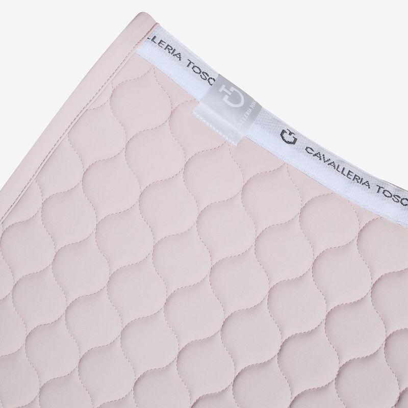Cavalleria Toscana Jumping Saddle Pad with Circular Quilting - Violet Ice