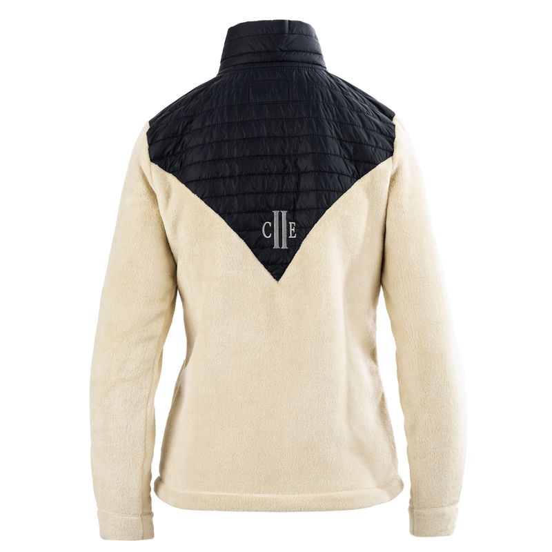 VICTORIA Ladies Ladies Coral Fleece Jacket - beige