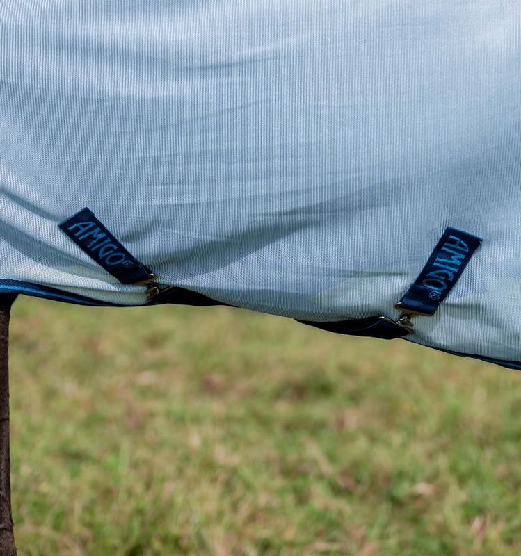 Amigo® Bug Rug Plus Fly Sheet, Heater Blue & Silver