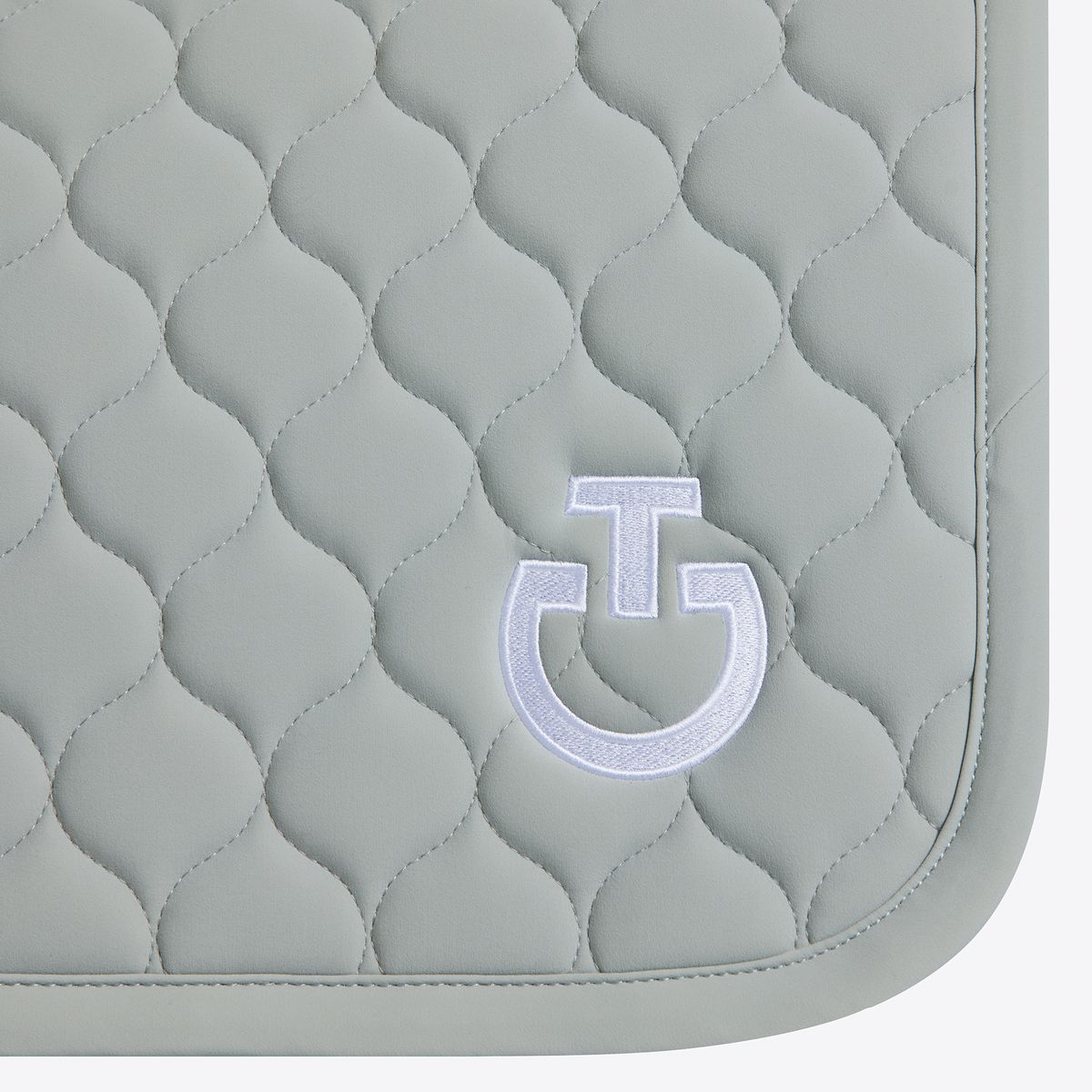 Cavalleria Toscana Jumping Saddle Pad with Circular Quilting - Belgian Block
