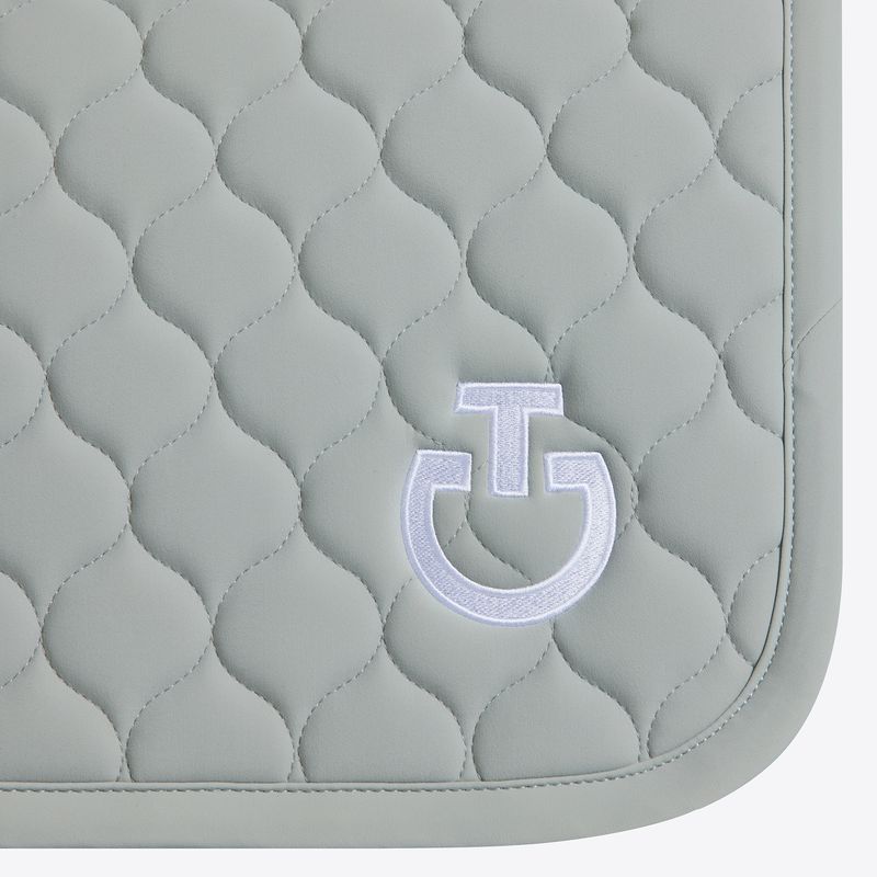 Cavalleria Toscana Jumping Saddle Pad with Circular Quilting - Belgian Block