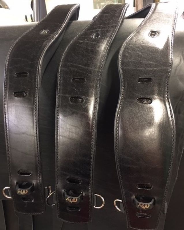 Harness complete training 10cm QH/TW3D leather