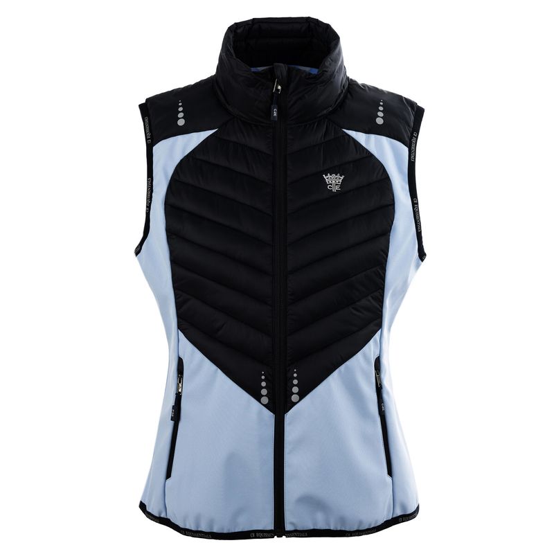 GREEN PARK Ladies Ladies Hybrid Bodywarmer Spring Crocus - Pacid Blue