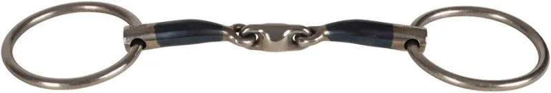 Velari Snaffle Double Jointed Loose Ring Sweet Iron