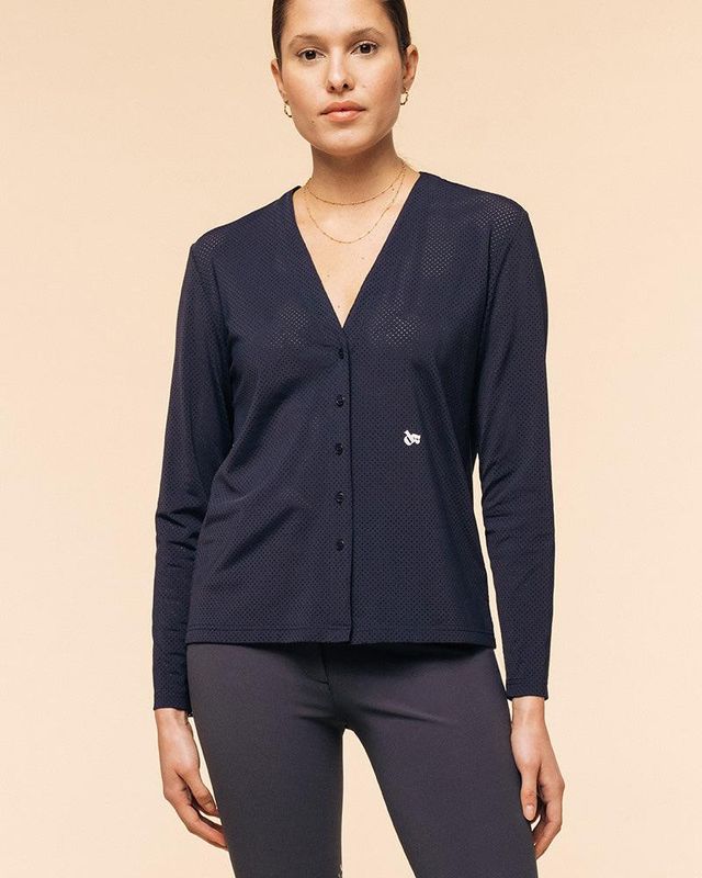Arqana - Perforated shirt