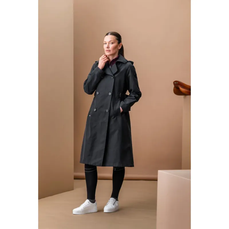 Alessandro Albanese Women's Isabella Riding Trench Coat - Sand