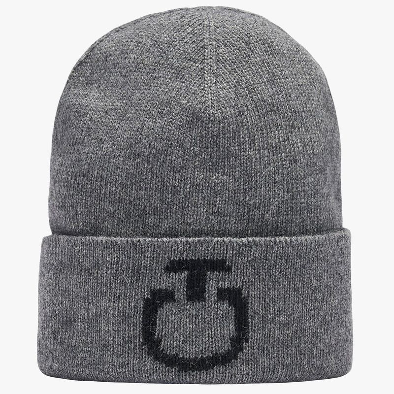 UNISEX WOOL BEANIE WITH A CT LOGO