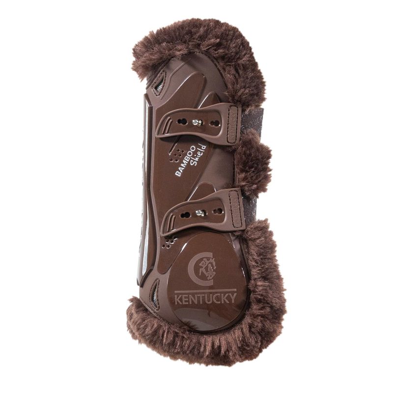 Kentucky Vegan Sheepskin Tendon Boots Bamboo Elastic
