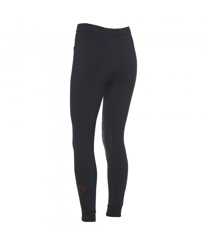 Cavalleria Toscana Girls Color Grip Breeches - navy